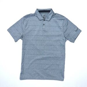 Nike Dri-Fit Short Sleeve Polo – Heathered Blue